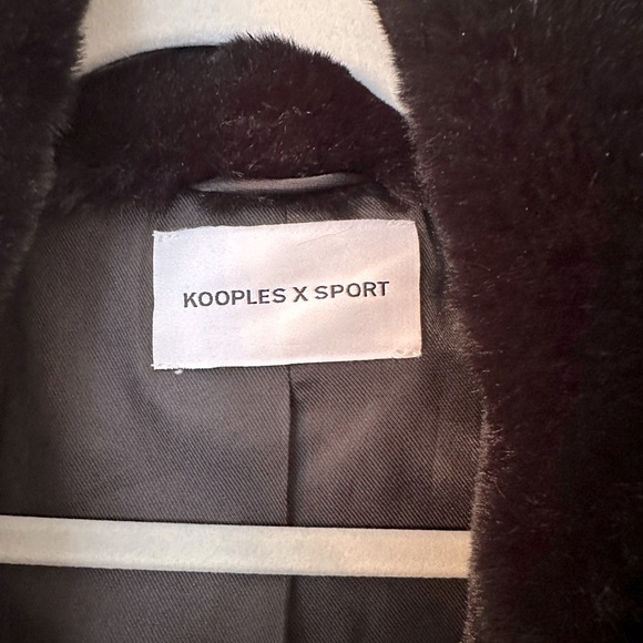 Kooples x Sport Faux Fur Jacket - Picture 3 of 5